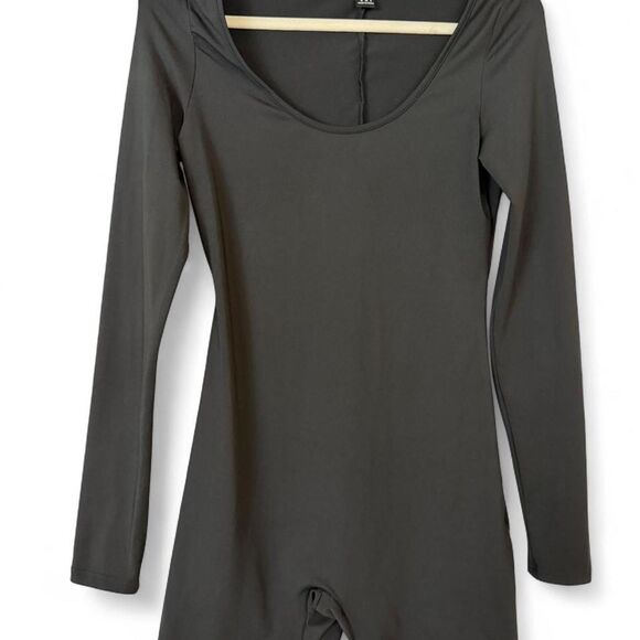 SHEIN Pants - Shein Women's Black and Grey Playsuit-romper